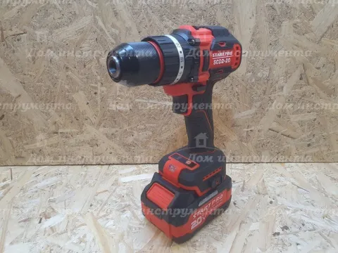 Безщітковий шуруповерт 95 Нм Start Pro SCD2-20 ракурс 3/4